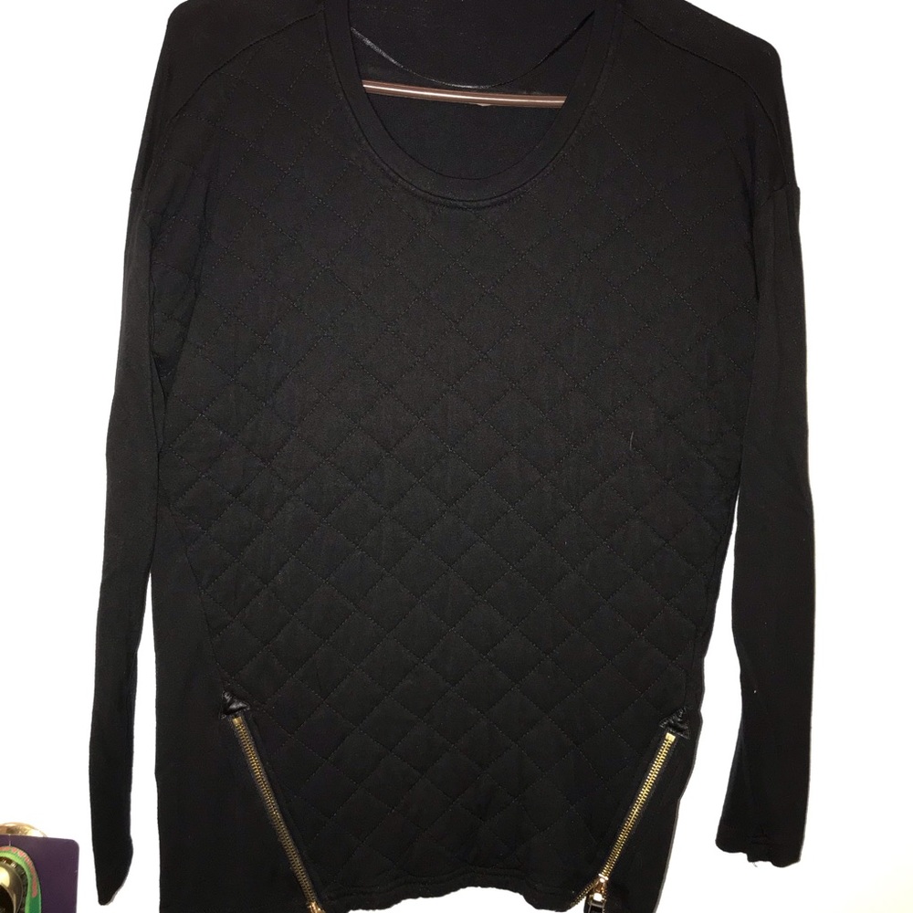 Quilted long sleeve